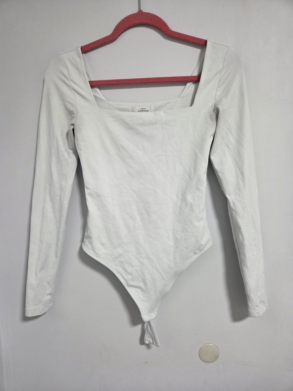 Aritzia Babaton Contour Squareneck Longsleeve Bodysuit